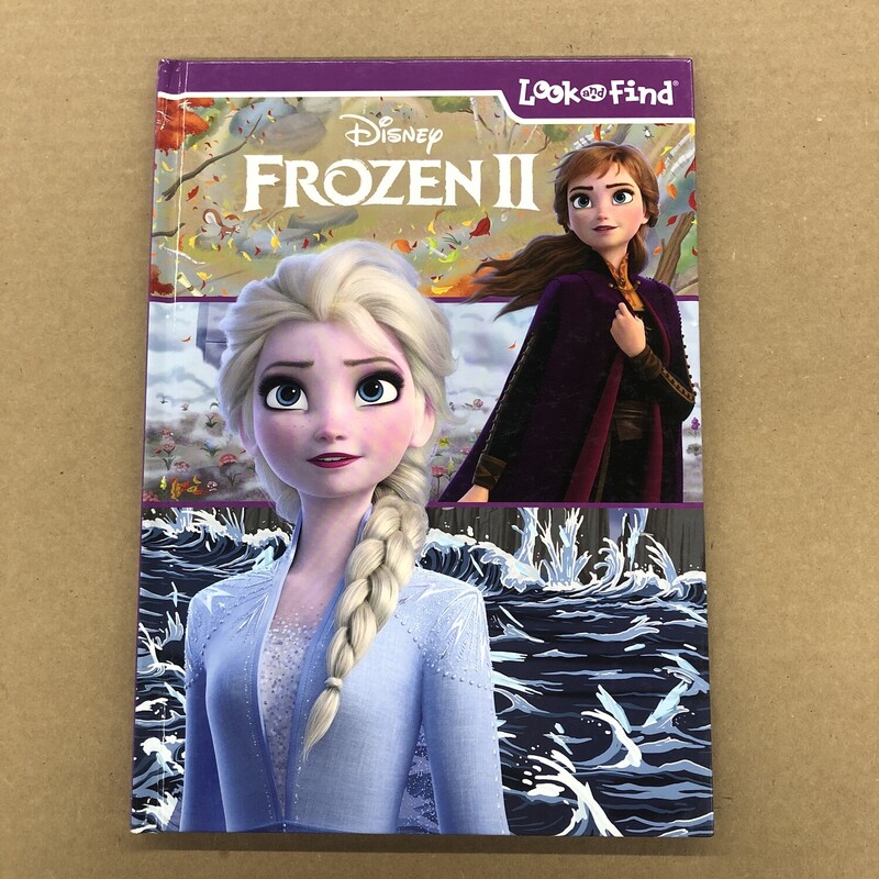 Look And Find Frozen, Size: Cover, Item: Hard