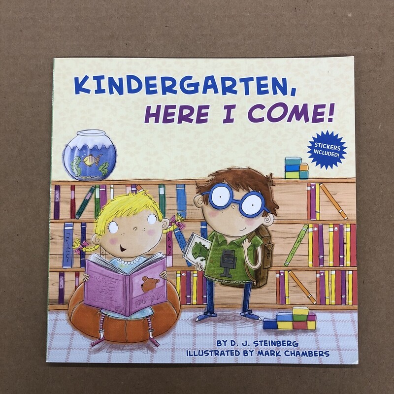 Kindergarten Here I Come, Size: Back, Item: Paper