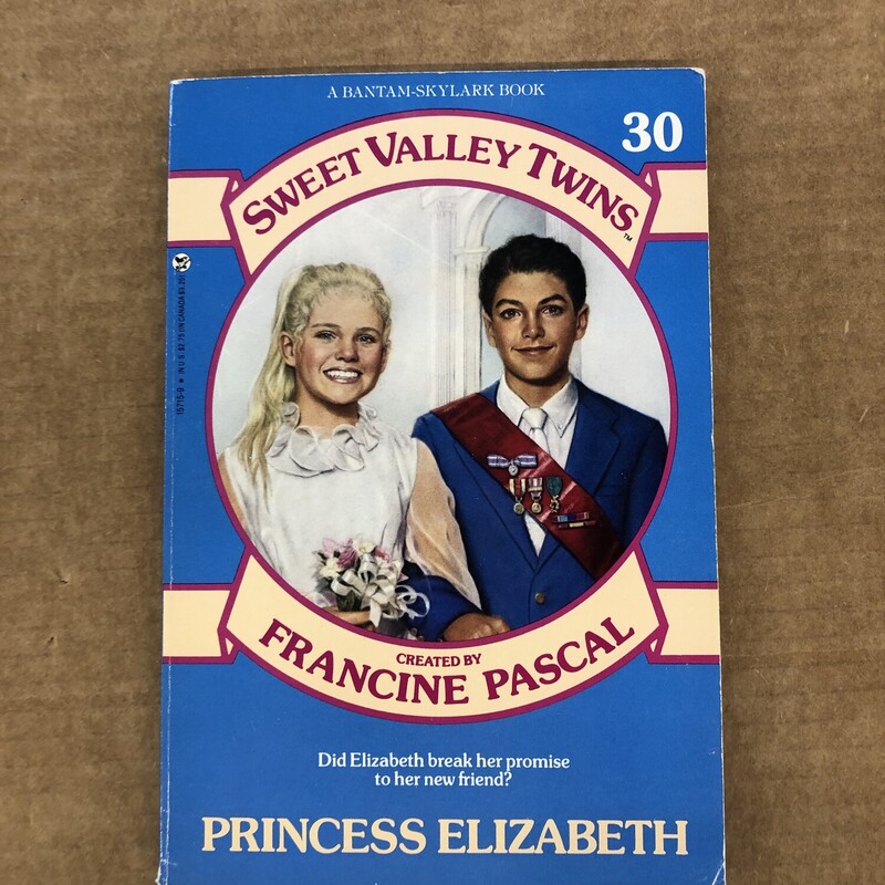 Sweet Valley Twins, Size: Chapter, Item: Paperbac