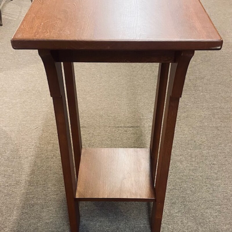 Mission Wood Sq Table
Solid Brown Wood
Size: 16x16x30H