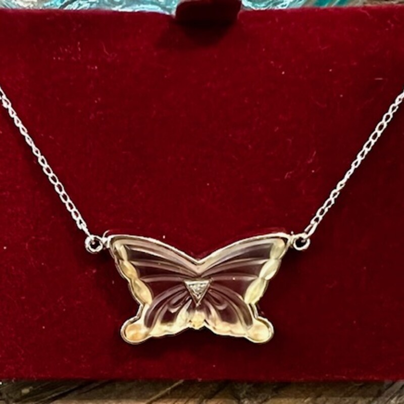 925 Diamond Butterfly