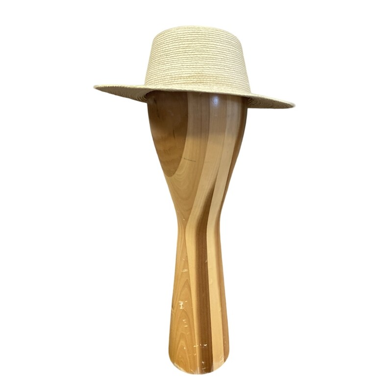 Hand Woven Palm Sun Hat<br />
Straw<br />
Size: OS