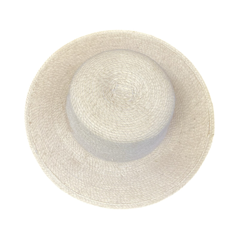 Hand Woven Palm Sun Hat<br />
Straw<br />
Size: OS