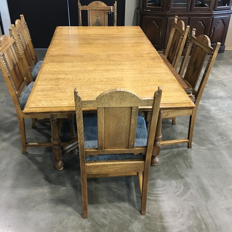 Vintage Oak Table 6C5L
