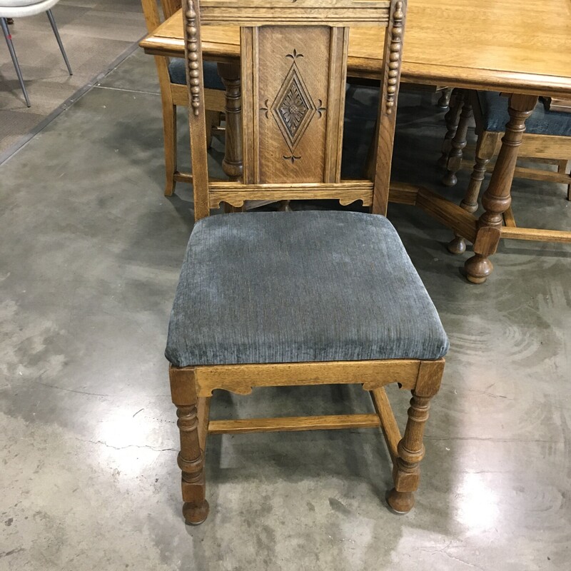 Vintage Oak Table 6C5L