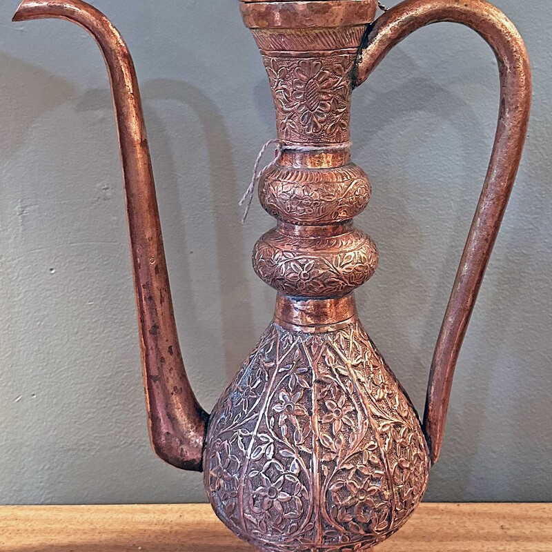 Copper Ewer

Vintage
15 In Tall