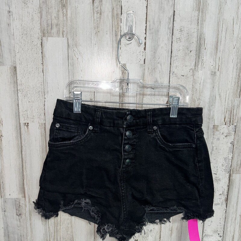 3 Black Hi Waist Shorts, Black, Size: Ladies S