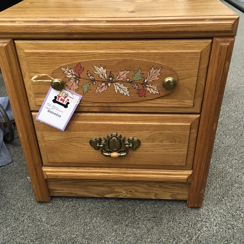 Floral Nightstand