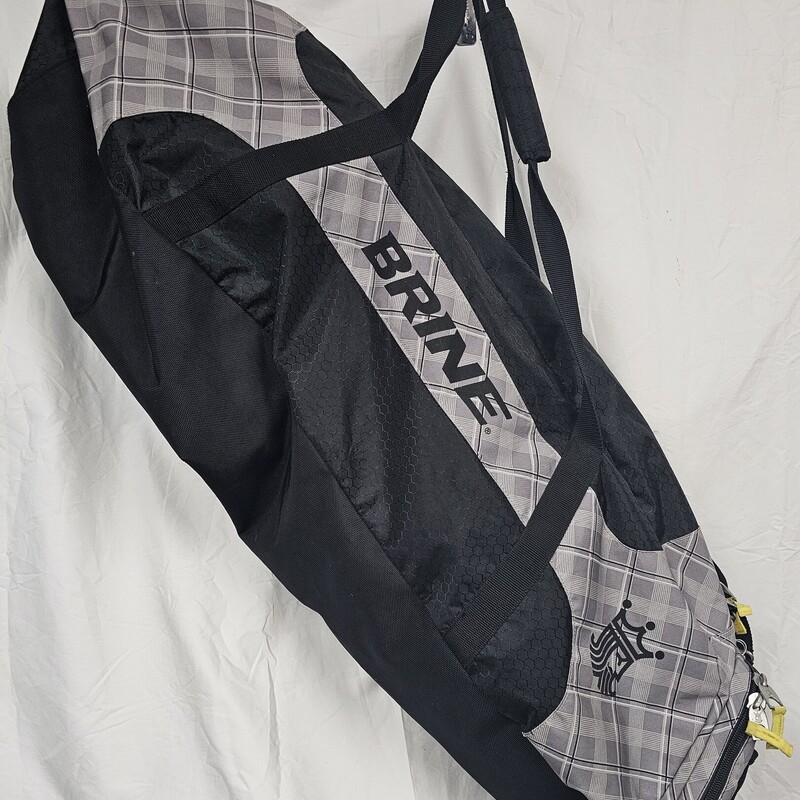 Brine Magnus Lacrosse Equipment Carry Bag, Size: XL, Pockets for your sticks and helmet! pre-owned