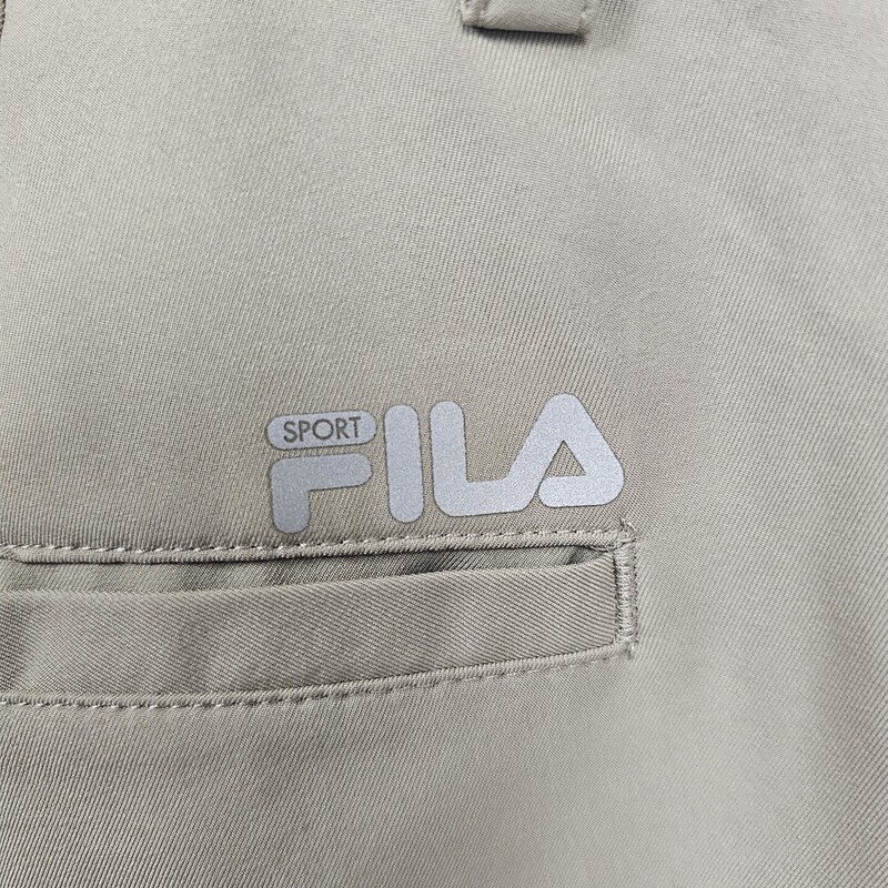 Fila Golf Shorts, Tan, Mens Size: 32, Like New