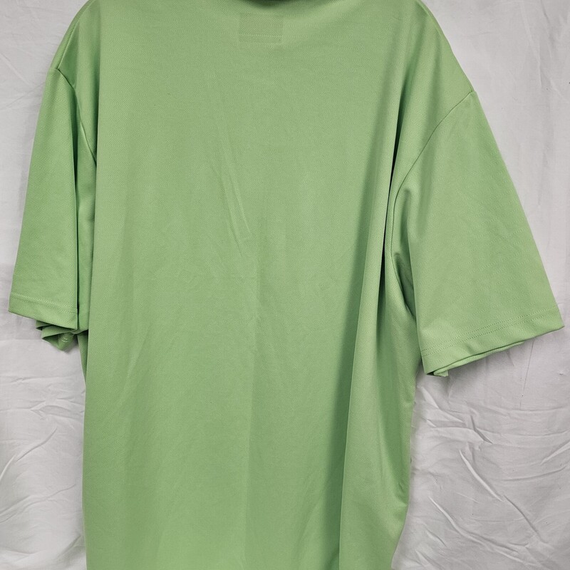 Ben Hogan Performance Power Air Golf Polo, Lime, Mens Size: 2XL, Like New