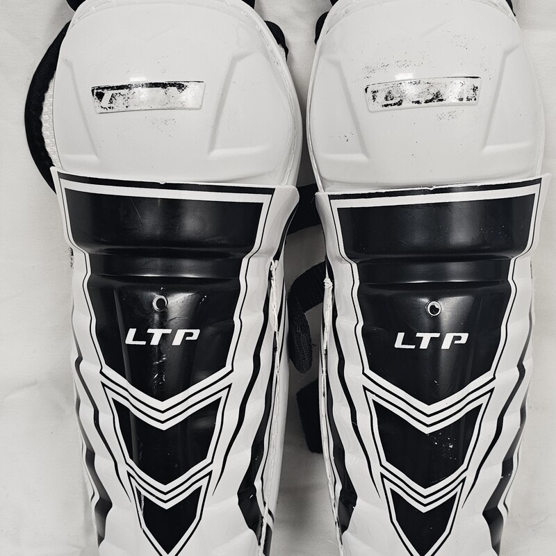 CCM LTP Youth Hockey Shin Guards, Size: 9in, pre-owned