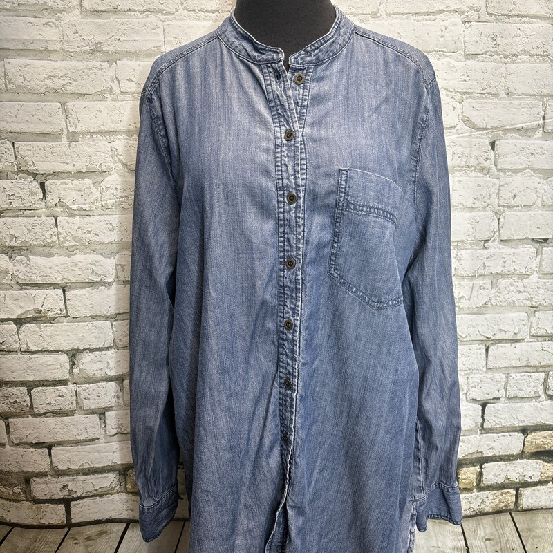 Eileen Fisher, Denim, Size: Large