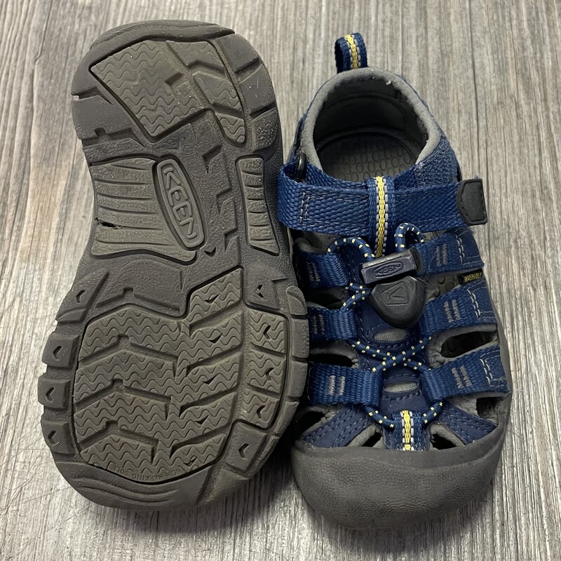 Keens Sandals, Navy, Size: 8T