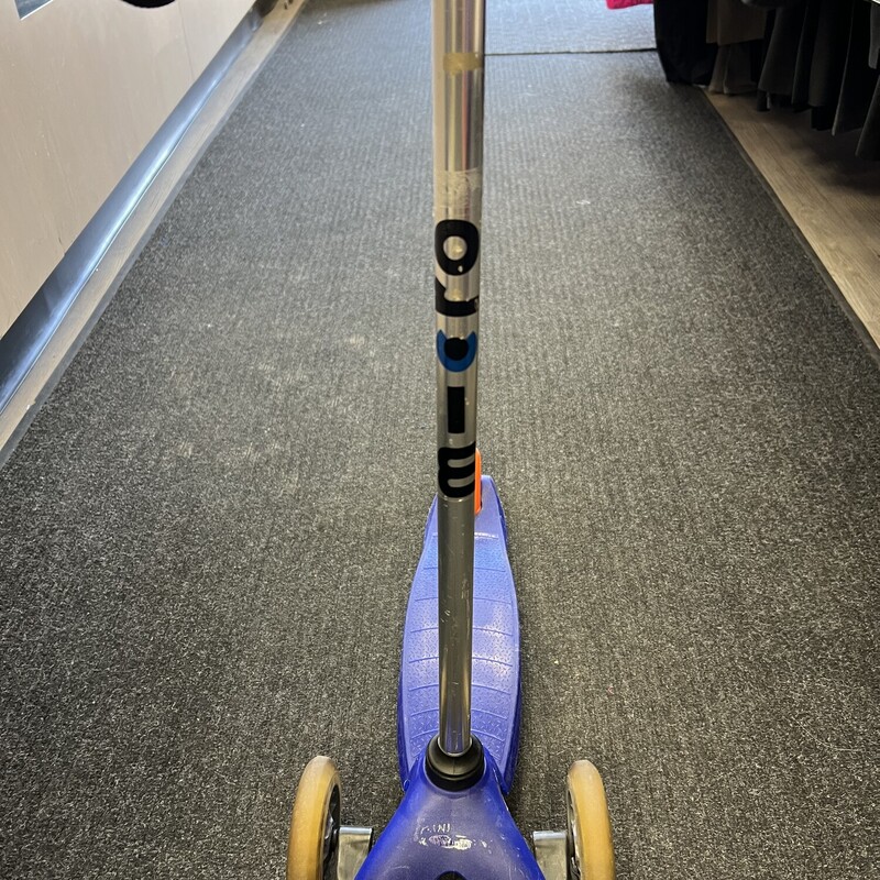 Mini Micro Scooter, Blue, Size: 2-5Y