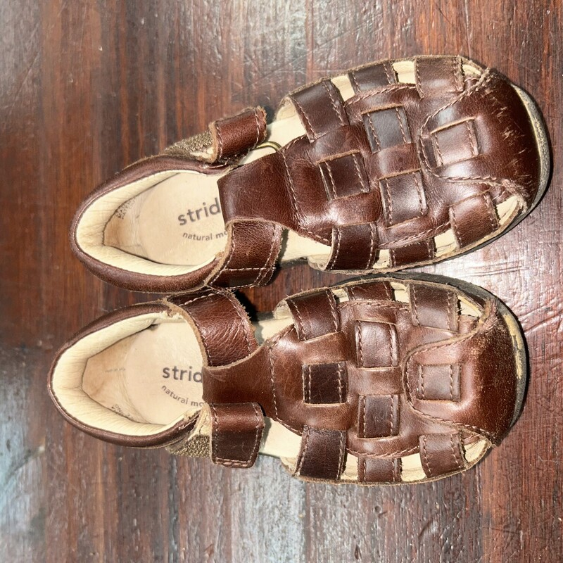 6.5 Brown Braided Shoes, Brown, Size: Shoes 6.5