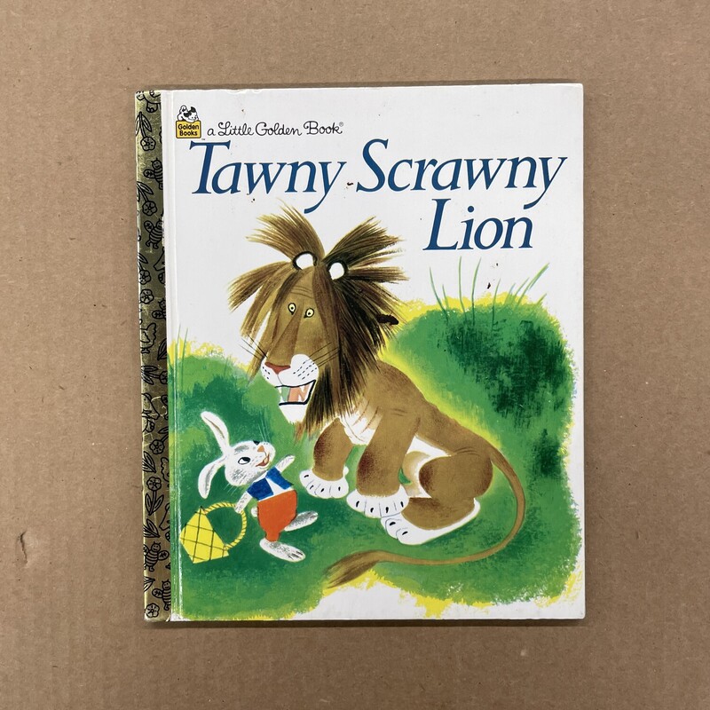 Tawny Scrawny Lion, Size: Cover, Item: Hard