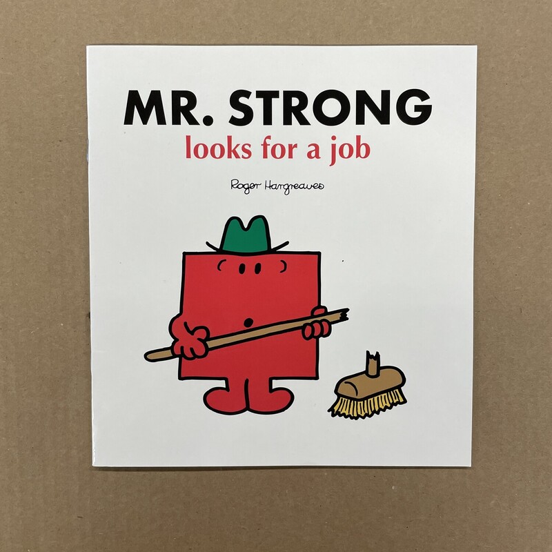 Mr Strong, Size: Back, Item: Paper