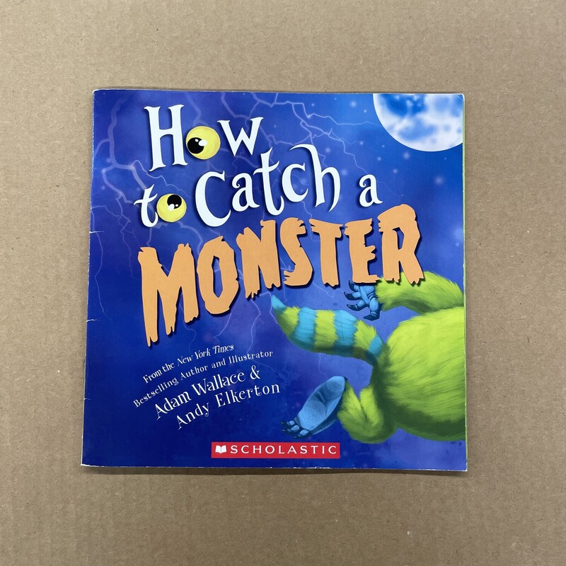 How To Catch A Monster, Size: Back, Item: Paper