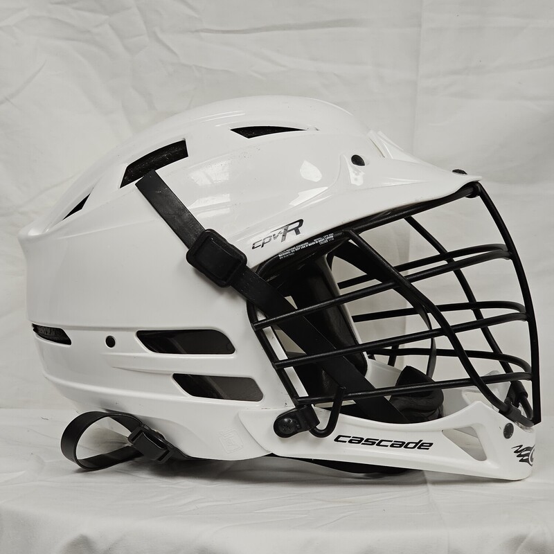 Cascade CPV-R Adjustable Lacrosse Helmet
Size: XXS
Color: White
Condition: Pre-Owned - Excellent Condition