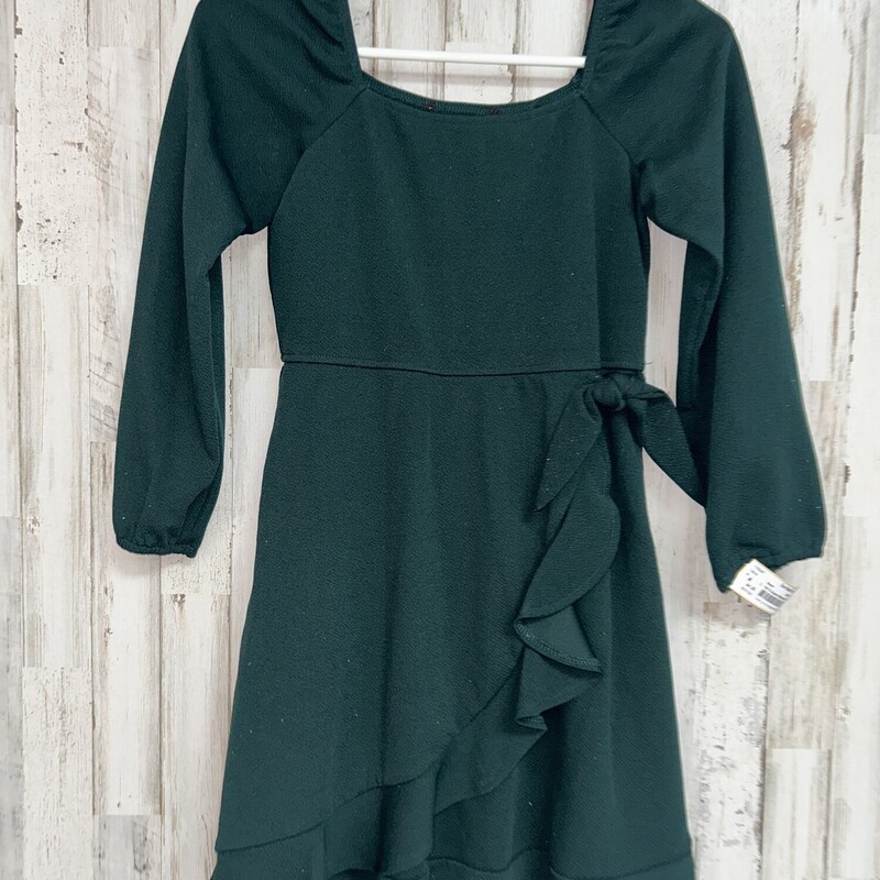 10/12 Green Shimmer Dress, Green, Size: Girl 10 Up