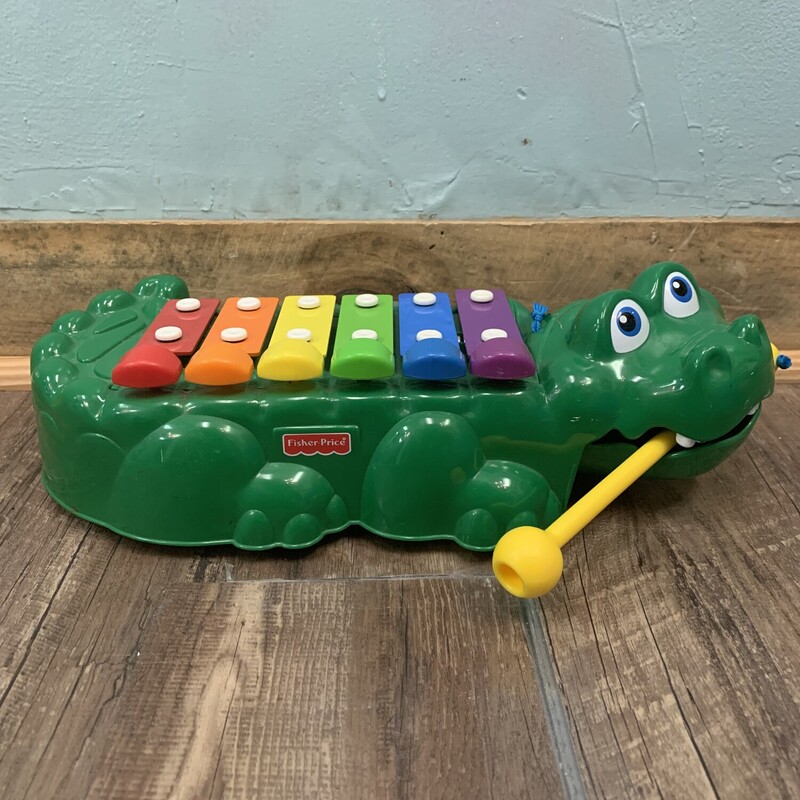 Fisher Price Croc Xylopho, Rainbow, Size: ToddlerToy