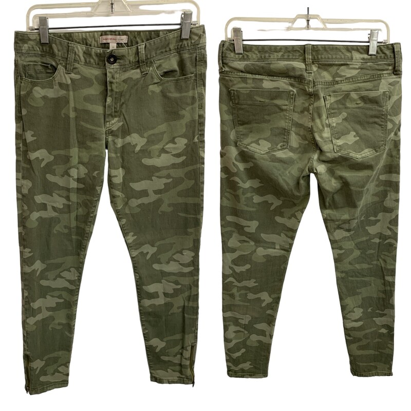 Banana Republic Camo S28, Olvgren, Size: S