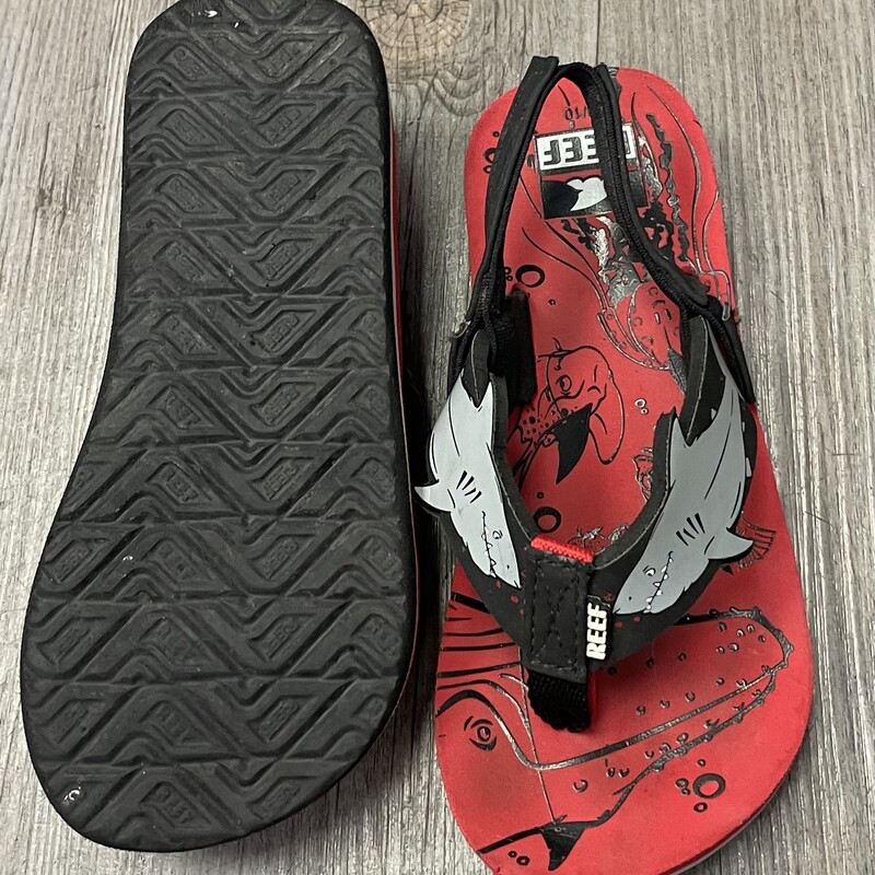 Reef Flip Flop, Red, Size: 10T