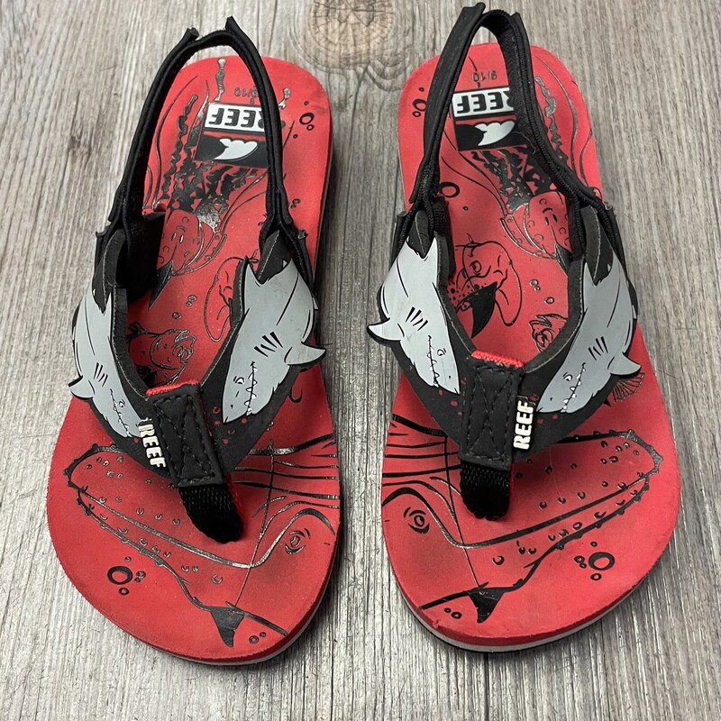 Reef Flip Flop, Red, Size: 10T