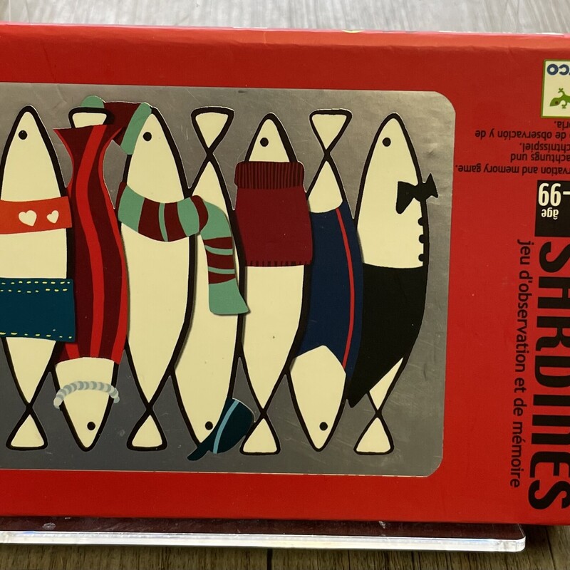 Sardines Card Games, Multi, Size: 5-99Y
NEW