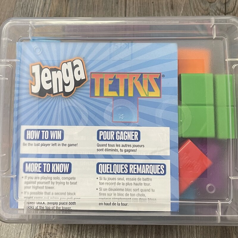 Jenga Tetris Game, Multi, Size: 8Y+