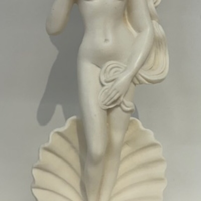 Birth Of Venus Statue
Aphrodite
White, Size: 3x9.5H