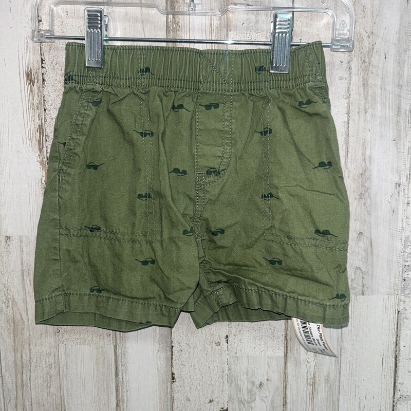 2T Green Shades Shorts, Green, Size: Boy 2T-4T