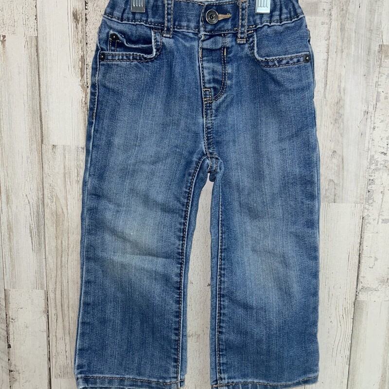 2T Denim Bootcut Jeans, Blue, Size: Boy 2T-4T