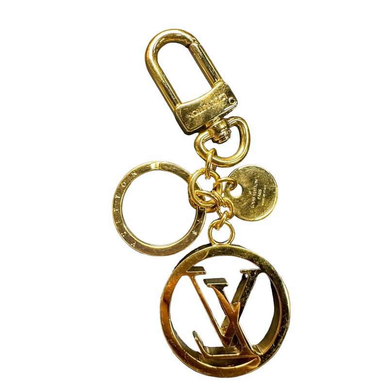 Louis Vuitton Circle Bag Charm, Gold, Size: OS<br />
<br />
Dimensions:<br />
Length: 1.5 in<br />
Height: 4.5 in