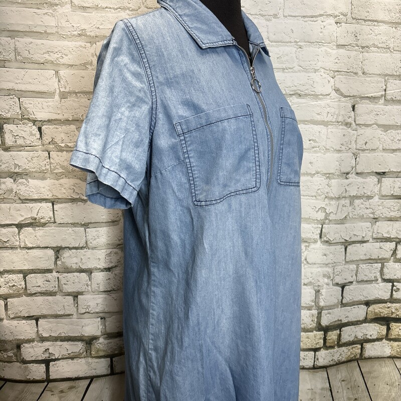 Given Kale, Chambray, Size: Large