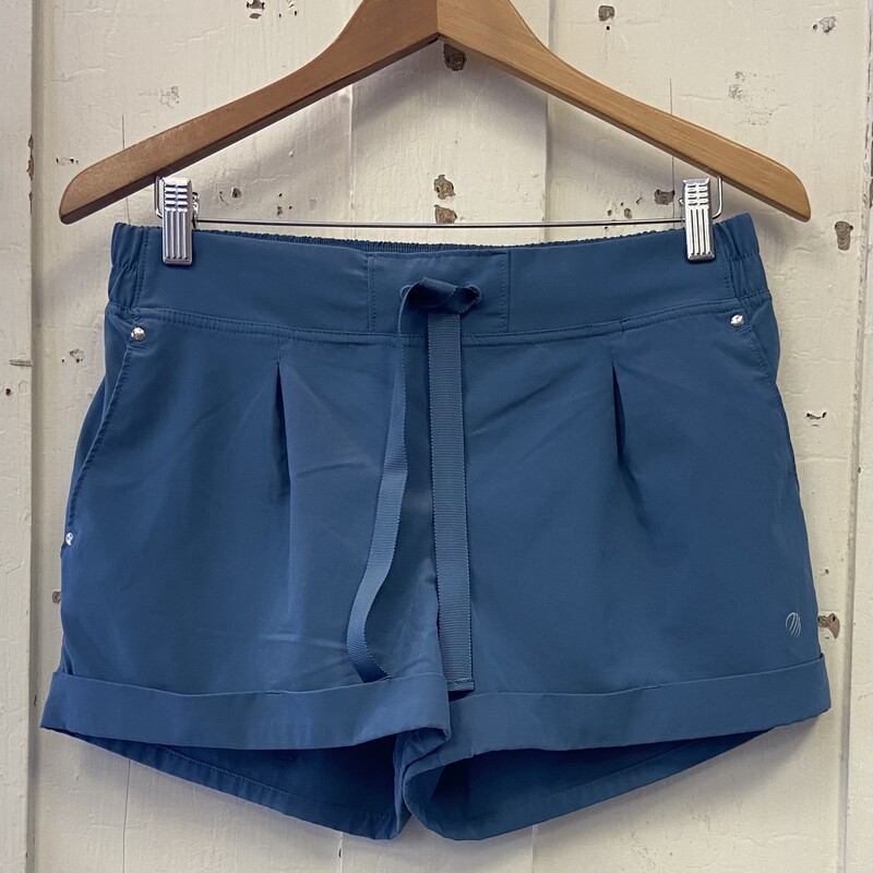 Blue Drwstring Shorts