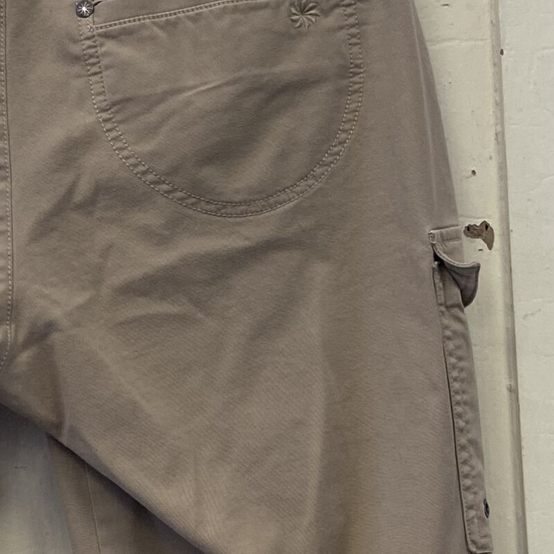 Tan Cargo Shorts<br />
Tan<br />
Size: 8