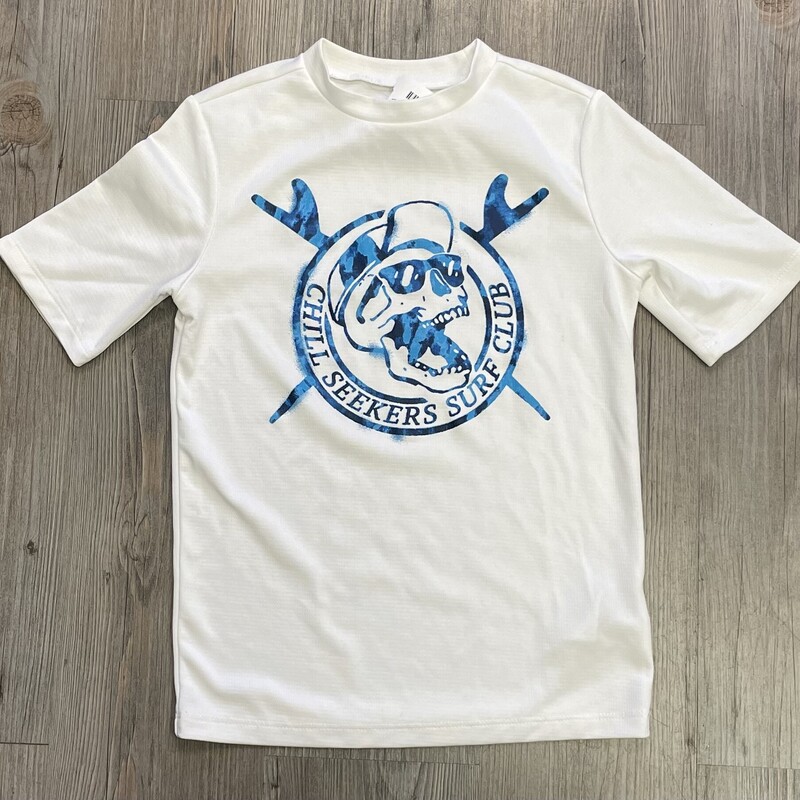 Old Navy Active Tee, White, Size: 8Y