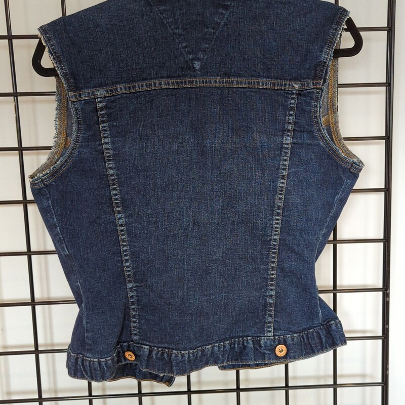 Tommy Jeans Denim Vest, Denim, Size: M