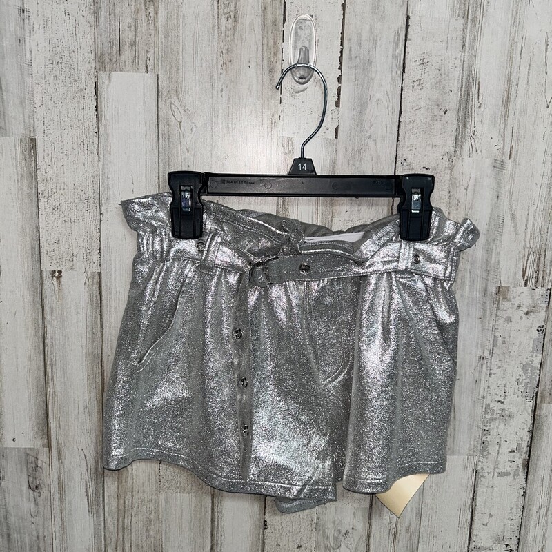 10 Silver Belted Shorts