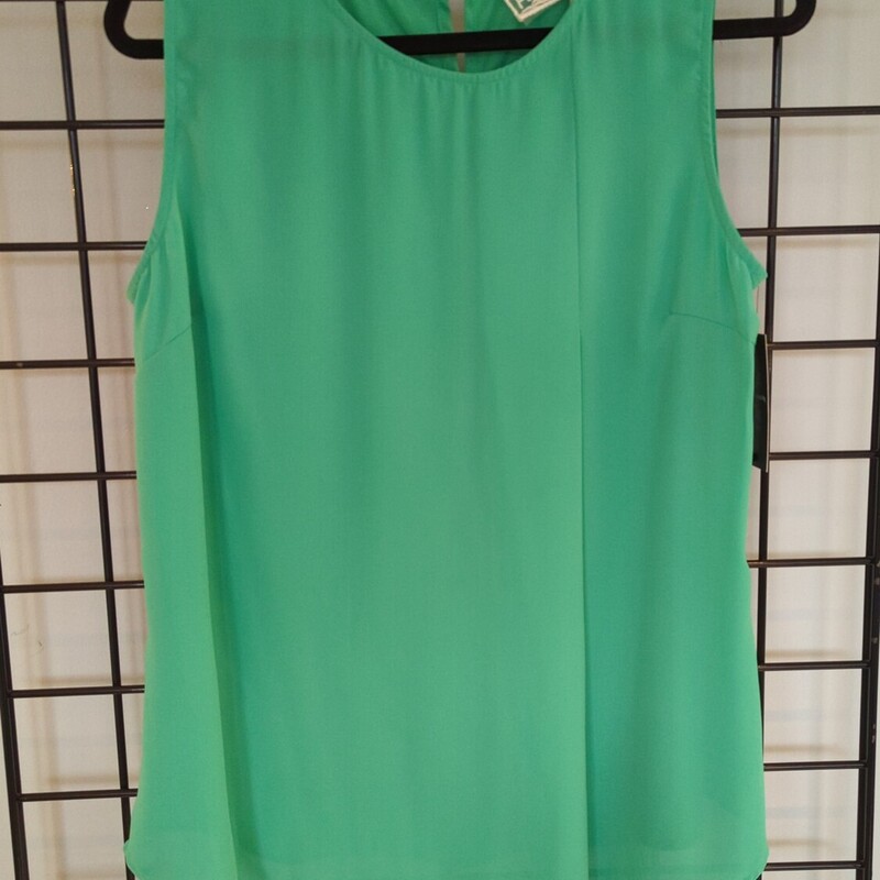 Pink Martini Top, Green, Size: L