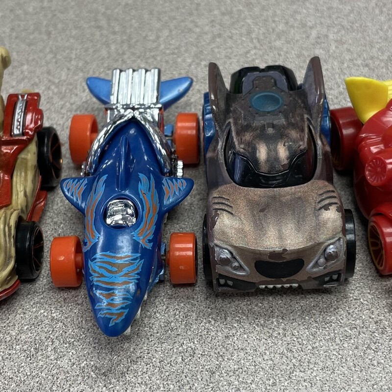 Assorted Cars, Multi, Size: 4 Pcs