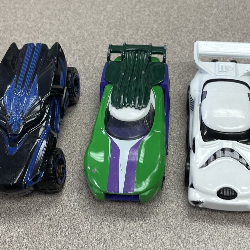 Assorted Cars, Multi, Size: 3 Pcs