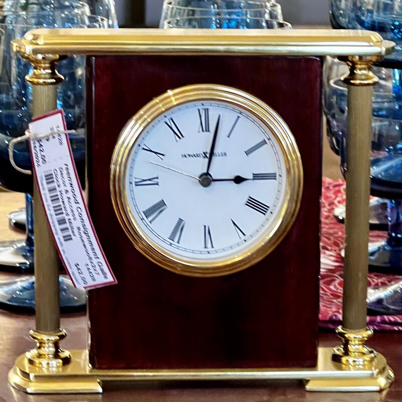 Clock Howard Miller, Rosewood,
Size: 8x2x7