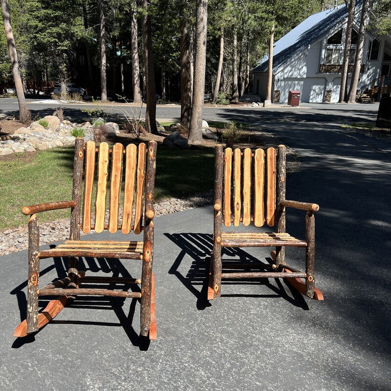 Hickory Rocking Chairs - Set Of 2

Size: 42Tx35Dx27W