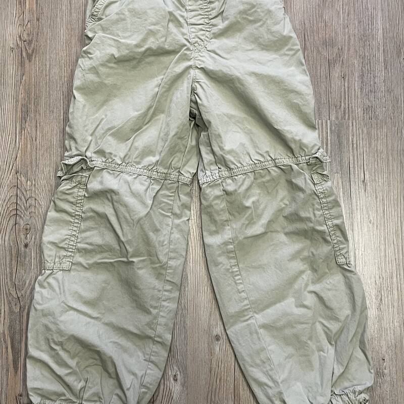 Zara Cargo Pants, Olive, Size: 8Y