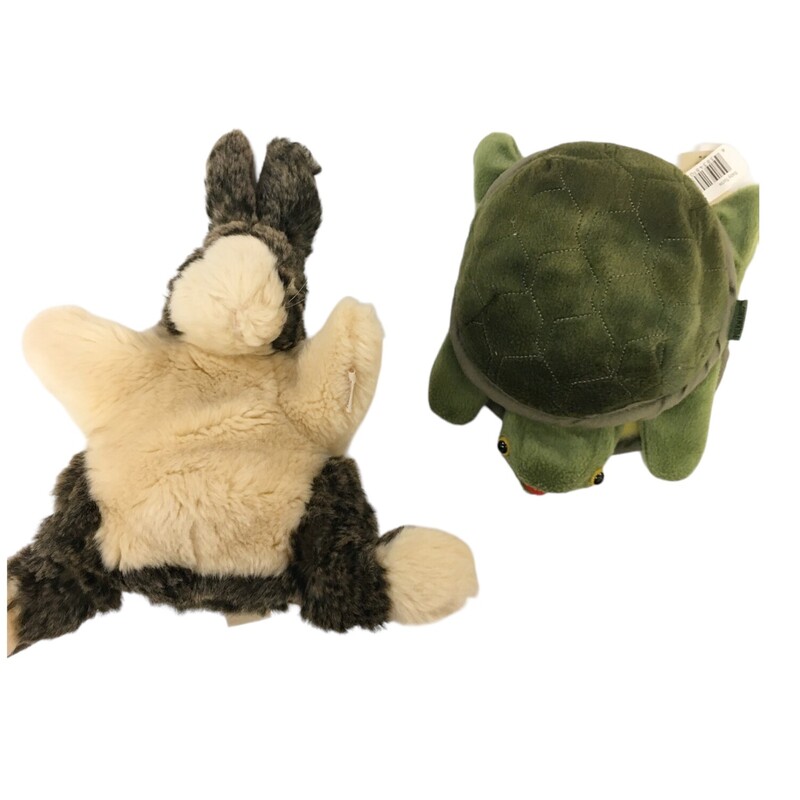 Turtle & Rabbit Puppets