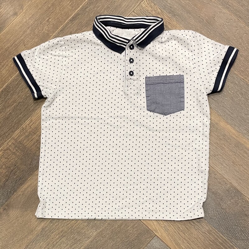 Zara Polo, White, Size: 6Y