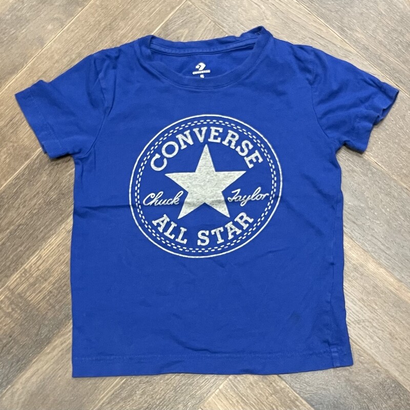 Converse Tee, Blue, Size: 5Y